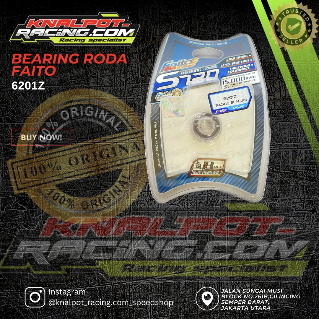 BEARING RODA FAITO 6201Z